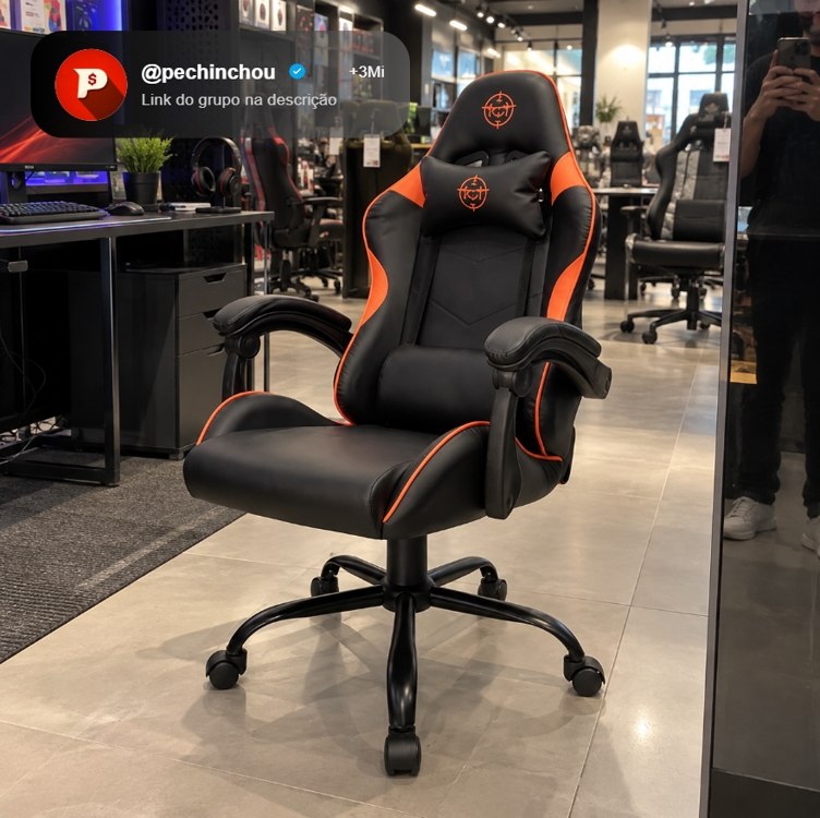 RÁPIDOOOO 🏃🏻 CADEIRA GAMER TGT HERON 💺 Custa Mais de R$500 😱